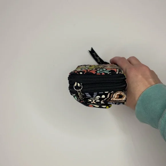 Vera Bradley Floral Patterned Crossbody Mini Bag with Chain Strap - Picture 12 of 12